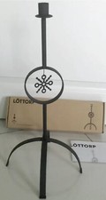 IKEA Löttorp Kerzenleuchter Kerzenhalter schwarz NEU OVP 901.579.68