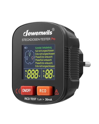 Dewenwils steckdosentester - dewenwils,