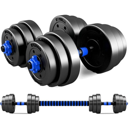 Verstellbares hantel set - verstellbares,