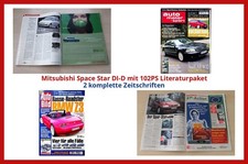 Mitsubishi Space Star DI-D mit 102PS Literaturpaket - 2 komplette Zeitschriften