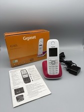 Gigaset AS405 Telefon Mobilteil Handgerät inkl. Ladeschale Bordeauxrot OVP