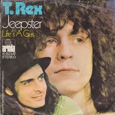 T. Rex: Jeepster 1971 Single