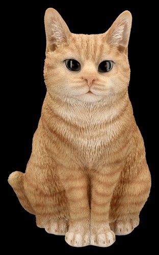 Gartenfigur katze sunny der - katze,