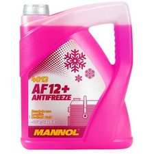 Kühlerfrostschutz Rot G12+ 5L Mannol Antifreeze AF12+ -40°C Kühlmittel Audi VW