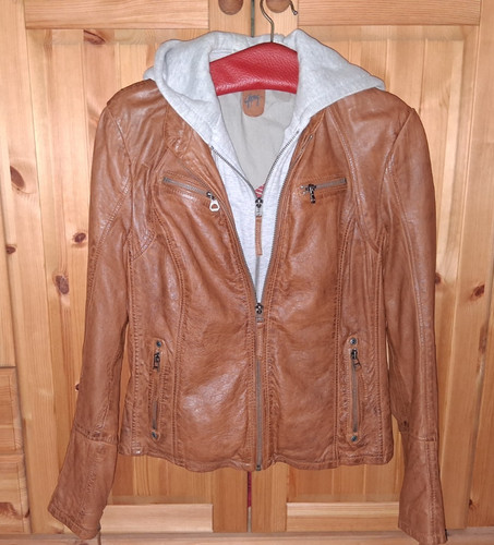 Jacke damen lederjacke von - jacke,