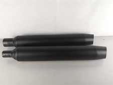 Harley Davidson Touring Universal Auspuff/ Endschalldämpfer/ Endtöpfe Schwarz st