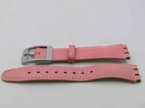 Swatch irony lederarmband - swatch,