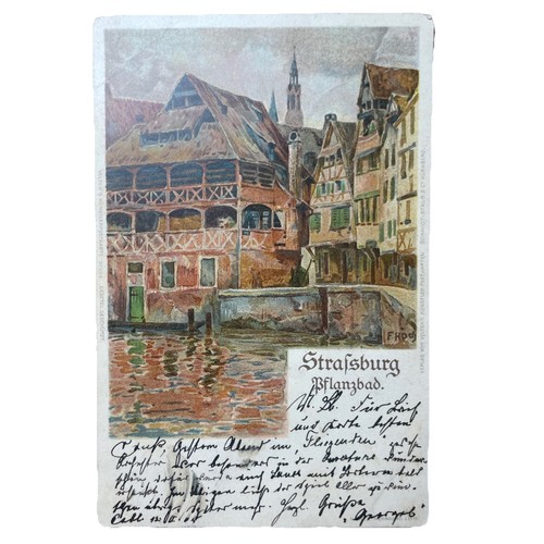 Postkarte straßburg - postkarte,
