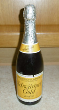 DDR Lebensmittel OVP Sekt Sektflasche Schwärmer Gold trocken Lockwitzgrund