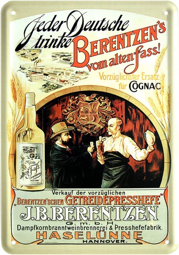Blechpostkarte 14 5 cm - cm, 14,5