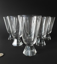 Glashütte Friedrich-Kristall Serie: Windsor 6 St. Wein/Wassergläser mundgeblasen