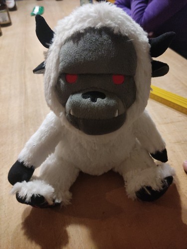 Plüschtier gothic yeti - plüschtier,