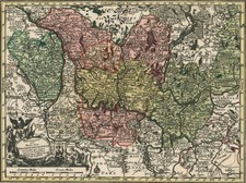 BRANDENBURG - Landkarte -