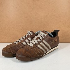 Adidas Originals Chile 62 Leder Herren Sneaker Braun Größe UK 11 EU 46