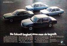 BMW Werbung aus 1977  Modelle