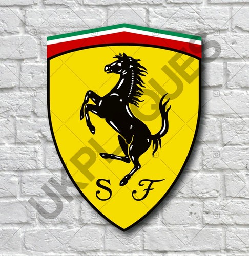 Ferrari logo 2ft garage - logo,