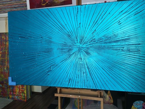 160x80x4cm grossformat - 160x80x4cm,