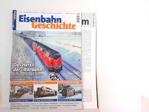 Eisenbahn geschichte heft - geschichte,