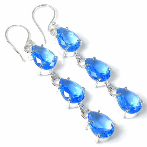 Handgefertigter blauer