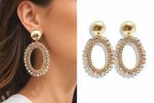 Biba Ohrringe Ohrhänger Oval