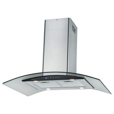NEG Dunstabzugshaube NEG38-AT2 (Abluft/Umluft) 90cm Edelstahl-Insel-Haube mit