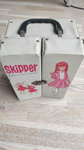 Vintage barbie skipper koffer - vintage,