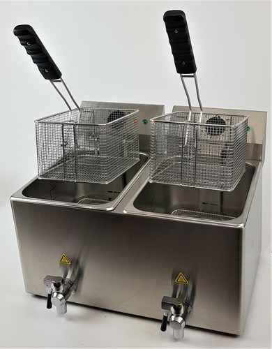 Fritteuse elektrisch edelstahl - fritteuse,