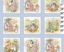 Beatrix potter fabric peter - beatrix,