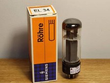 1x Mullard / Siemens EL34 /