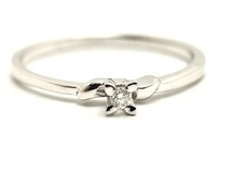 Solitär ring mit diamant - ring, k