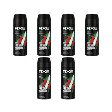Axe Deo Africa 6x 150ml Deospray Deodorant Bodyspray Herren Men ohne Aluminium