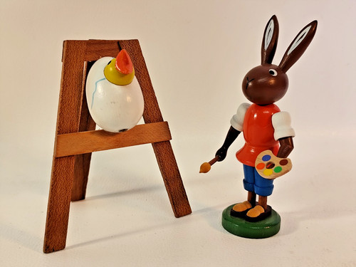 Osterhase küken erzgebirge - osterhase,