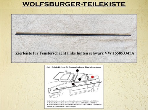 Golf cabrio zierleiste für - golf,