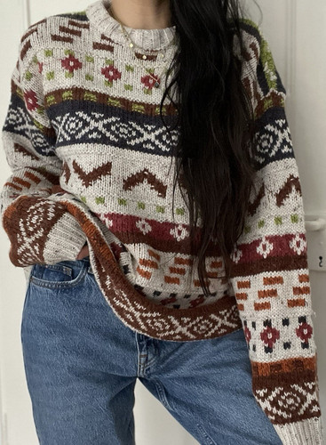 Vintage strickpullover pulli - vintage,