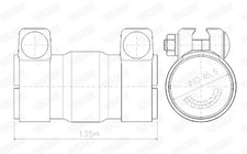 WALKER Katalysator, Universal