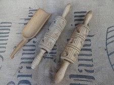 2 x altes Holzmodel Backmodel