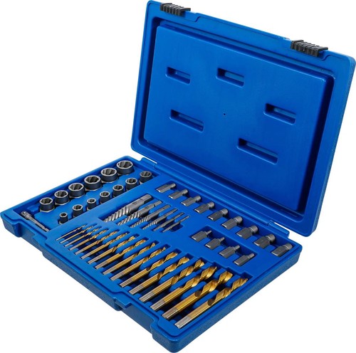 Schraubenausdreher set 49tlg - schraubenausdreher,