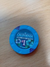 Casino Chip $ 1,00  California, Las Vegas