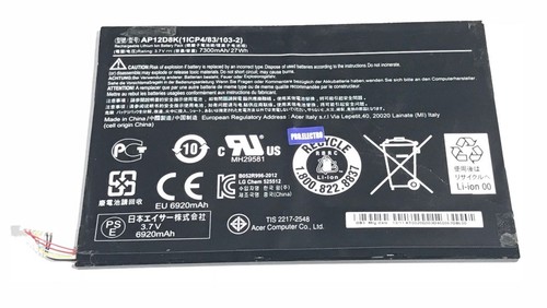 Original batterie acer iconia - batterie,
