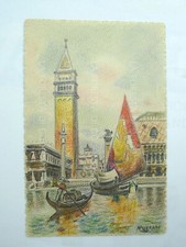OLD POSTCARD HAND PAINTED BY