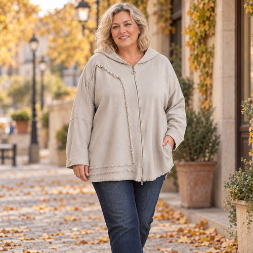Damen jeansjacke oversize - jeansjacke, 44
