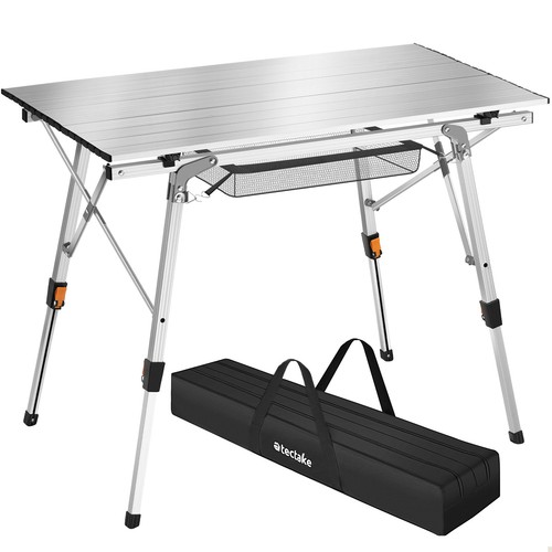 Aluminium campingtisch tina - aluminium,
