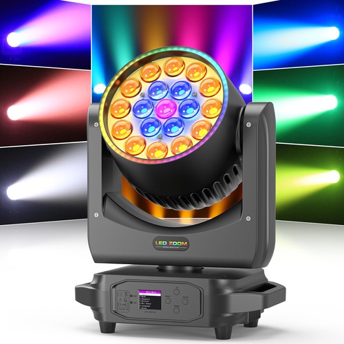 19x20w led wash - beam, zoom