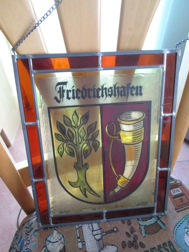 Glasbild fensterbild bleiglas - fensterbild,