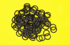 100 Gummi Schienenverbinder