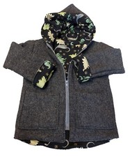 Wollwalkjacke Wendejacke Dinos