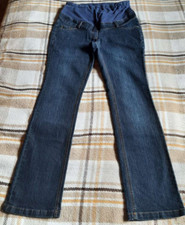 Umstandsjeans, Umstandshose, Umstandsmode, Straight Jeans, Gr. S, blau, top