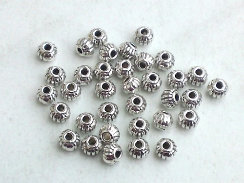 Metallperlen spacer 5x4 mm - 30,