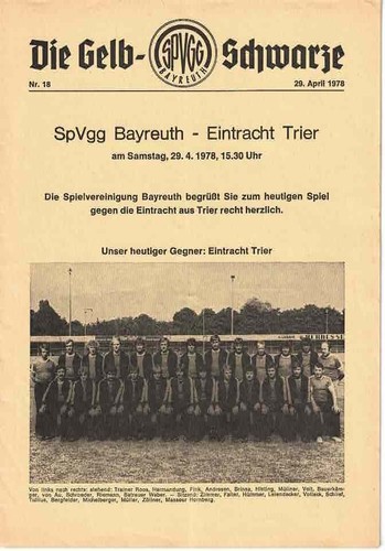 Fussball programmheft - fussball,