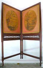 Paravent China 19 Jh. Paravan Trennwand Spanische Wand